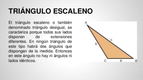 cual es el triangulo escaleno y sus caracteristicas